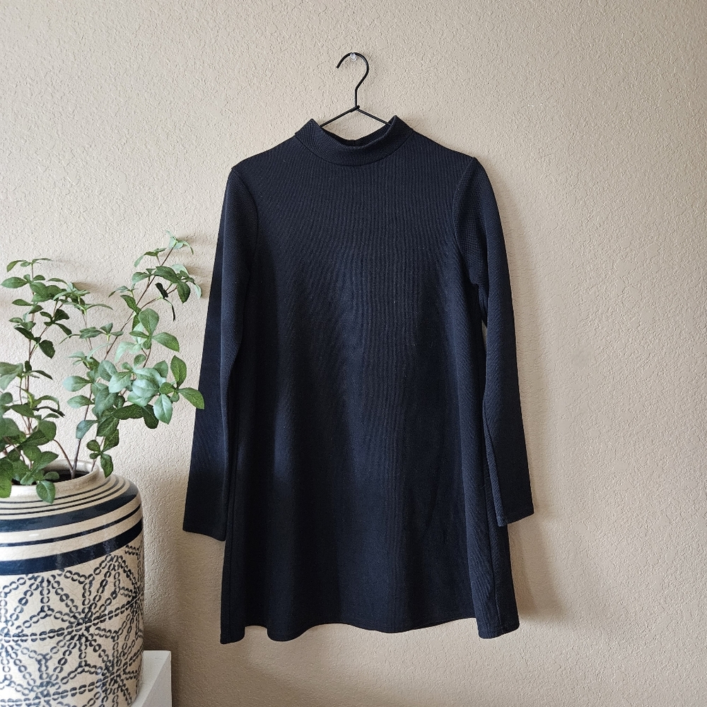 All About Eve Long Sleeve Dress, Size 10 | Black